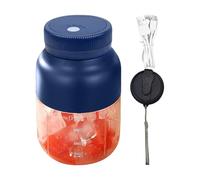 Yianyal Botella agitadora eléctrica, taza exprimidora,Jimia personal recargable | Herramienta de mezcla a prueba de fugas, licuadora de batidos de gran capacidad para el hogar, estudio,