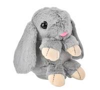 Yianyal Conejo realista de peluche animal relleno de conejo | Light Electronic Easter Rabbit,Peluche educativo peluche peluche juguete conejito con baile de canto, para un