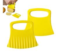 Yianyal Cortador para cortador ondulado, cortador ondulado | Cortador de patatas de cocina | 2 herramientas para cortar el jabón de patatas, herramientas multifuncionales para cortar pliegues