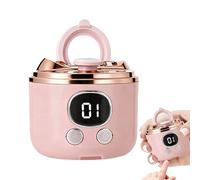 Yianyal Cortauñas Eléctrico | Cortador de Uñas de Bajo Ruido con Lupa y Depósito para Recortes,Cortauñas Inteligente,para Niños Adultos Mayores Mujeres Hogar Oficina Escuela Viaje Uñas de Manos y Pies