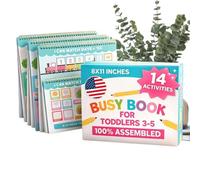 Yianyal Cuaderno Viajero De Actividades Juguetes De Desarrollo Temprano