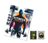 Yianyal Diario de fitness para mujeres, Diario de entrenamiento de fitness | Ejercicio Habit Tracker diario diario,Cuaderno de pérdida de peso del gimnasio para alcanzar sus objetivos de bienestar