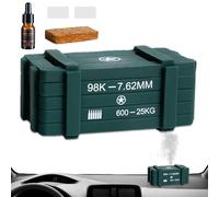 Yianyal Difusor del olor del coche,Ambientador del difusor del coche - Aromaterapia purificador de aire - Aromaterapia purificadora de aire con cinta de doble cara, humidificador, diseño sin rastro