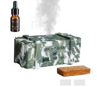 Yianyal Difusor del olor del coche,Ambientador del difusor del coche | Perfume de aromaterapia para coche | Aromaterapia purificadora de aire con cinta de doble cara, humidificador, diseño sin rastro