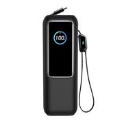 Yianyal - Funda protectora de silicona para Power Bank - Carcasa protectora antigolpes para cargador | Accesorio informático para sala de deporte Camping Aventure Senderismo Mochila