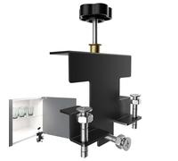 Yianyal Herramienta de Posicionamiento para Puertas de Gabinete - Alineación Rápida Metal Ajustable,Guía Posicionadora Para Puertas De Armario - Herramienta de Carpintería para Muebles y Clósets