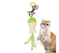 Yianyal Juguete de para Gatos - Juguete Interactivo para Gatos - Juguete Loco para Gatos con Campana para Gatos Que se divierten ejercitando Tiempo de Juego