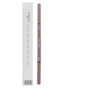 Yianyal Lápiz para cejas de doble cabeza,Definidor profesional impermeable y antimanchas para el maquillaje de los ojos, permanece encendido todo el día