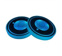 Yianyal Luces Portavasos LED para coche, posavasos luminosos, para coche, 2 piezas, cojín de taza luminoso, LED, portavasos de coche, posavasos, luz de ambiente de coche