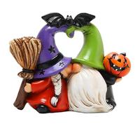 Yianyal Pareja de Enanos de Jardín, Beso GNOME, Figuras enanas de Resina, decoración de jardín al Aire Libre, Decoraciones de Pareja de Gnomos, de Gnomos, Figuras para Mujeres, Mamá, Abuela