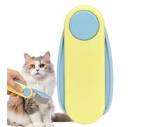 Yianyal Peine de desenredado para gato - Cepillo Plegable para Desenredar el Pelo | Peine para Perros Control de Garrapatas | para Gatitos Pequeños Medianos Grandes, Interior Exterior Jardín Parque