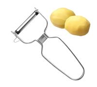 Yianyal Peladores de Patatas | Utensilio De Pelado Manual De Acero Inoxidable - Pelador De Calabacín - Para Pelar Verduras Y Alimentos Como Patata, Zanahoria Y Pepino