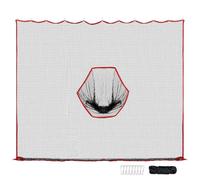 Yianyal Practice Net, que golpea las redes para patio - 10 x 10 ft Net Sports Netting, para entrenamientos de red pesada, barrera para golfistas patio que guía swing