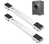 Yibang Lavadoras base elevador y pedestal refrigerador (blanco)