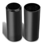 YIBEICO Paquete de 2 cubiertas de batería de repuesto para micrófono inalámbrico Shure BLX24/PG58, SM58, Beta58A, fácil de instalar para transmisor de micrófono inalámbrico, material ABS duradero