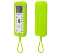 YiBiChin Funda Protectora SÓLO para el Mando a Distancia del Aire Acondicionado K-1028E, Funda Universal para el Mando a Distancia del Aire Acondicionado K-1028E - Verde, Brillan en la Oscuridad