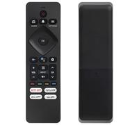 YiBiChin Mando a Distancia de Voz de Reemplazo para Philips-TV-Remote, URMT26CND002 Mando para Philips Google Smart TV