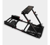 yibo Cockpit SimRacing, Soporte de Videojuego, Juego de Carreras, Soporte Plegable, Controlador de videojuegos, con Soporte de Volante y Caja de Cambios (Y-N820B)