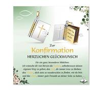 YIBONIKA Collar con cruz para niñas para comunión, confirmación, bautizo, confirmación, cumpleaños, primera comunión, regalo cristiano para hija, ahijada, hermana, nieta, sobrina, regulär, Acero