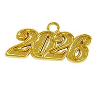 YIBOZI Dije de sombrero de graduación, 1/5 piezas de clase de 2025, dije de sombrero de graduación, vestido de graduación, colgante para decoración de ceremonia de graduados