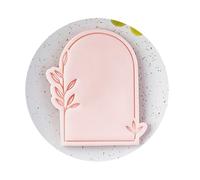 YIBOZI Juego de moldes de galletas de fondant con patrón coreano de estilo coreano, moldes flexibles para hornear en el hogar, marco de bendición, para decoraciones elegantes de postres