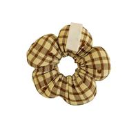 YIBOZI Lazo para el pelo, diseño de flores de esponja coreana para niñas y niños, suave y elástico, accesorios para el cabello