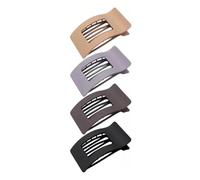 YIBOZI Pinzas para el pelo, paquete de 4 pinzas para el pelo francés, pasadores para mujeres y mujeres, cabello grueso y fino, constantemente cómodos, neutros