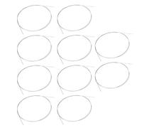Yibuy 10 piezas de cuerda de instrumentos musicales para piano 18# de 39.37 pulgadas