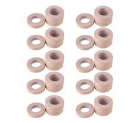 Yibuy 40 cintas adhesivas suaves para púas de uñas Guzheng y Pipa, 4,6 x 1 cm