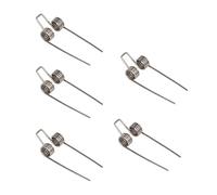 Yibuy 5Pcs Waterkey Spit Valve Springs Metal Plata Alto Trombón Piezas de Reparación