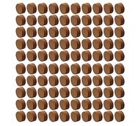 Yibuy Almohadillas de corcho para válvula de saliva de 0,9 x 0,4 cm, para reparación de trompeta, paquete de 100