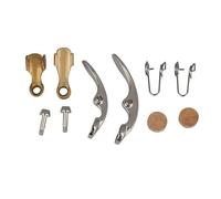 Yibuy Bb Trompeta llave de agua Spit válvula conjunto reparación accesorios