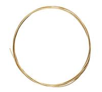 Yibuy Fretwire de cobre amarillo del oro conveniente para la guitarra eléctrica 1.5m x 2.3mm