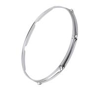 Yibuy Llanta de tambor de 8 agujeros de 14 pulgadas (borde superior), 2 unidades, material de diseño de agujero de precisión para cajas estándar, ideal para actuaciones en vivo y uso en estudio