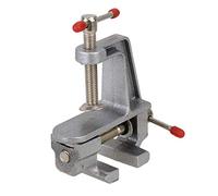 Yibuy Mini tornillo de banco resistente para joyeros pequeños Hobby abrazadera en mesa banco tornillo de banco