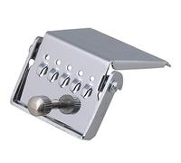 Yibuy Placa cromada L71 W36 mm para banjo de 5 cuerdas