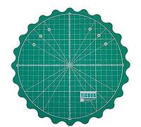 YICBOR Tapete de Corte Giratorio Autorreparable para Suministros Escolares y de Oficina, Acolchado, Manualidades de Papel, Arcilla y Arte (Verde)
