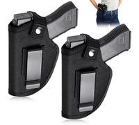 YICH Funda de Pistola 2 Piezas Pistolera Funda Pistola Funda para Pistola Fundas de Armas Compatible con La Mayoría de Pistolas, Pistolas Medianas Compactas Subcompactas