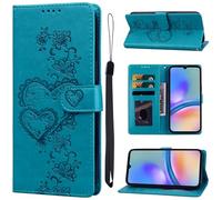YiChZhe Funda para Samsung Galaxy S26 Ultra 5G, funda de piel sintética, con función atril y tarjetero, color azul