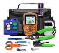 YICIZOL - Localizador visual de fallos de 30 km, medidor de potencia de fibra óptica con conector FC, SC, cuchilla de fibra óptica y FC/UPC (macho) a LC/UPC (hembra) FTTH kits de herramientas para