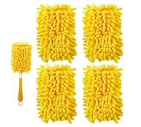 Yicotira Paquete de 4 recambios de Plumero para Swiffer, recambios Reutilizables Resistentes compatibles con Plumero de Mano Swiffer