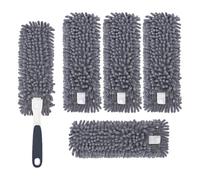 Yicotira Paquete de 4 recambios Reutilizables para Plumero Gris