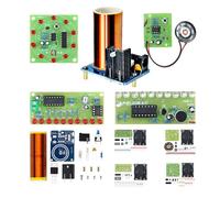 Yidab Kit de práctica de soldadura, 5 proyectos electrónicos de bricolaje, kit de soldadura DIY Tesla Coil Simple habilidades de soldadura kit de circuito enchufable kit de aprendizaje de soldadura