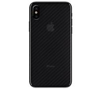 Yidai-Silu 3 protectores de pantalla para iPhone XS Max, estructura transpirable de fibra de carbono, antideslizante, antihuellas, resistente a los arañazos