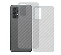 Yidai-Silu 3pcs Galaxy S20 Plus película Trasera 【Fibra de Carbono, Anti Fingerprint, Sin Diapositiva】 Adhesivo Transparente para Piel de Mascota Trasera antiarañazos, Protector de Pantalla para