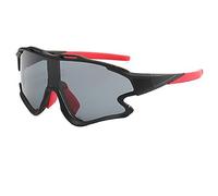 Yidata Gafas de sol unisex de borde completo para ciclismo, protección UV400, resistente al viento, marco de policarbonato, lentes de espejo coloridas, lentes de sol para hombres y mujeres, equitación