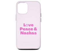 Yiddish hebreo dicho judío Love Peace & Nachas pink Carcasa para iPhone 12/12 Pro