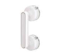 YIDELAI- manija de puerta de ventosa, reposabrazos de puerta de empuje de cocina, fácil de instalar, adecuado para ventanas, puertas de empuje de vidrio (L-white)