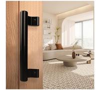 YIDELAI Manilla para puerta corredera 8 pulgadas Manilla para puerta de cristal en forma de C Estilo minimalista Sensación cómoda