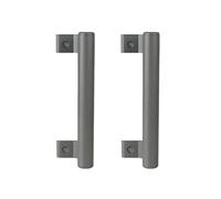 YIDELAI - Manilla para puerta corredera de dos piezas en aluminio de 8" adecuada para puertas de patio y puertas de cristal. Sustitución de algunas manillas de puertas antiguas